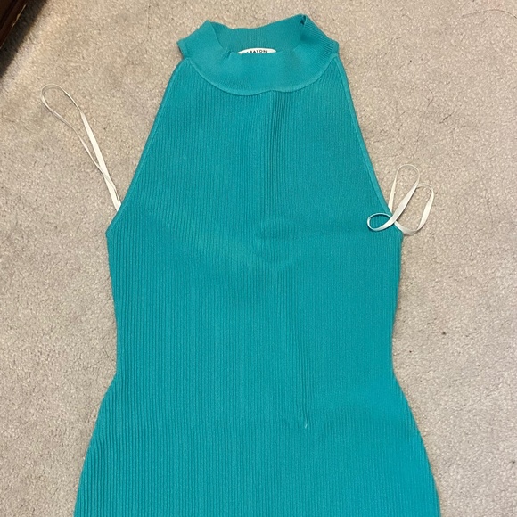 Babaton Sculpt Knit Halter Dress - Picture 1 of 2